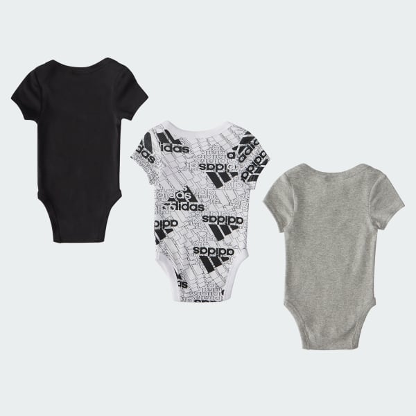 Short Sleeve Lap Shoulder Bodyshirt Three Pack