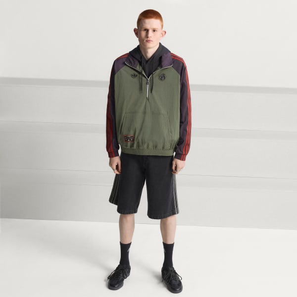 Gron FC Bayern Terrace Icons Half-Zip jakke