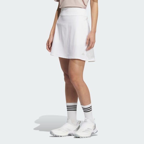 White 아디제로 플리티드 스커트