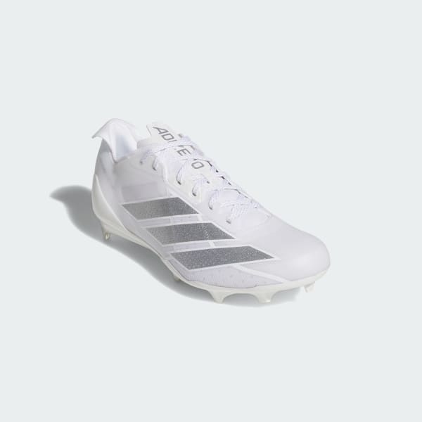 adidas Adizero Electric II Football Cleats - White | Free Shipping