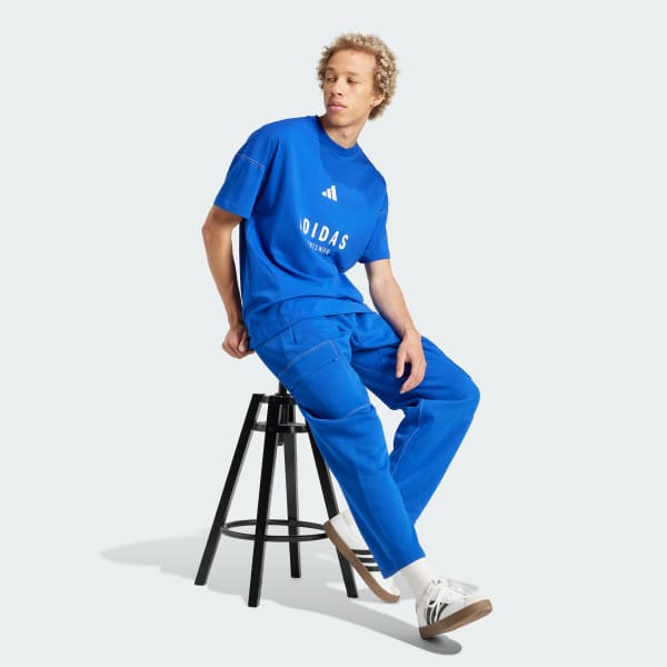 Bleu T-shirt graphique ALL SZN