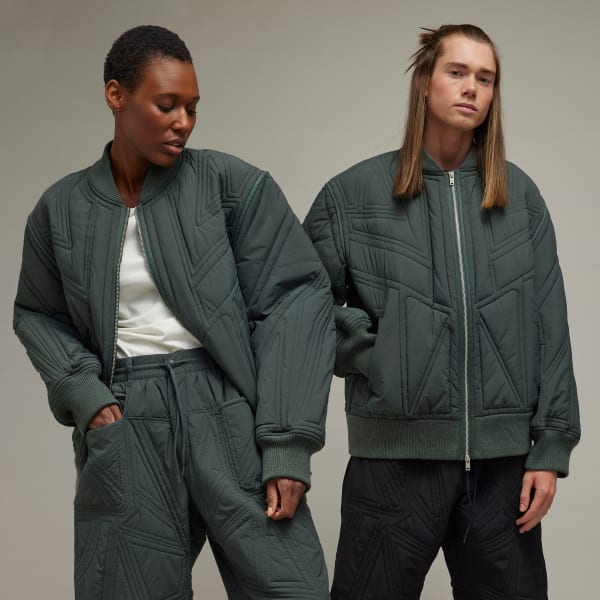 adidas Y-3 Bomber Jacket - Green, Unisex Lifestyle