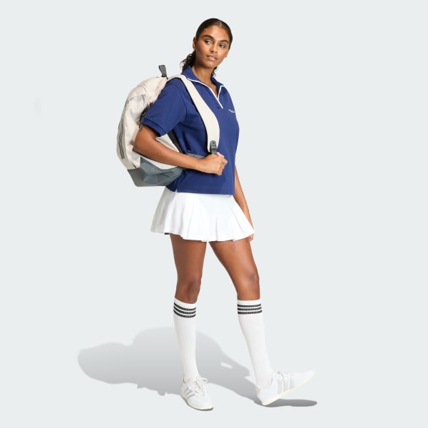 Azul Polo Color Pop Essentials sazonal com gráfico bordado