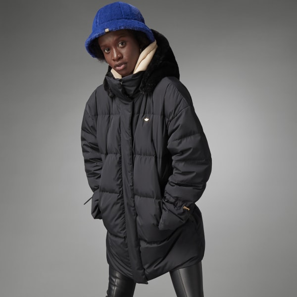 Black 패션 셰이프 다운 재킷