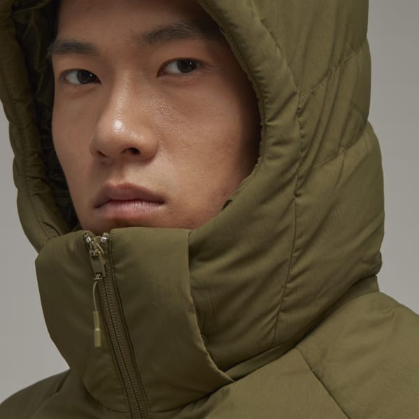 Groen Y-3 Classic Puffy Donsbodywarmer