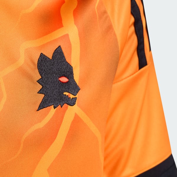 Orange Maillot Extérieur AS Roma 25/26 Enfants