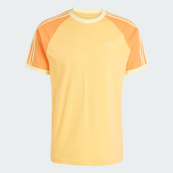 Orange adidas Originals T-shirt Cali