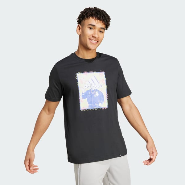 Black Doodle Graphic Tee