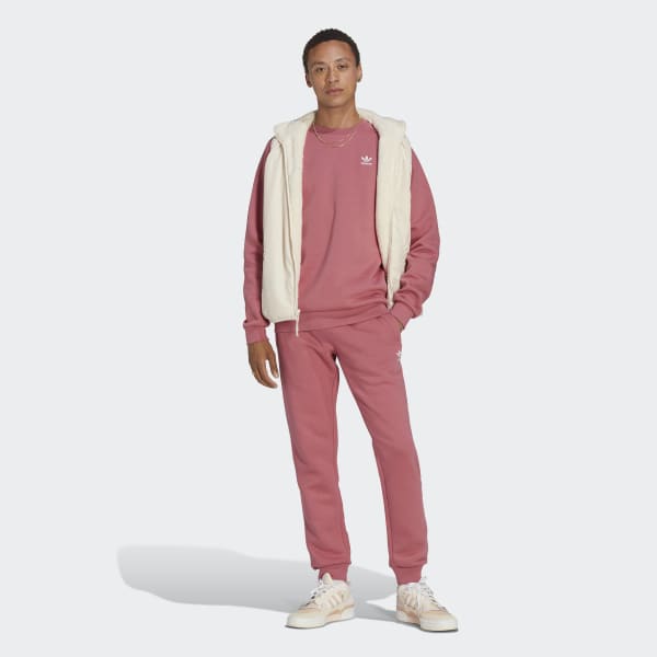 Pink Trefoil Essentials Crewneck sweatshirt