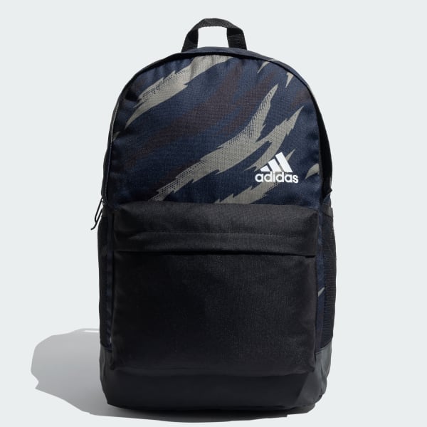 adidas DAILY ALLOVER PRINT BACKPACK Blue adidas India