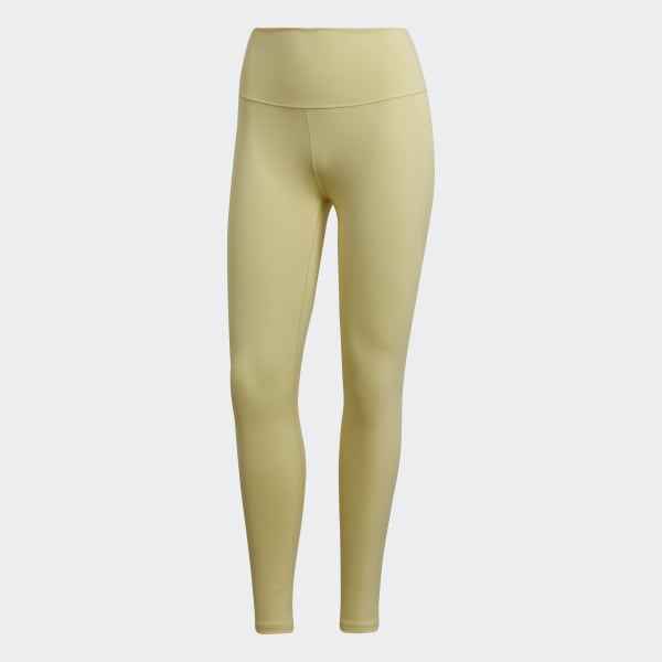 Giallo Leggings da yoga 7/8 adidas Studio