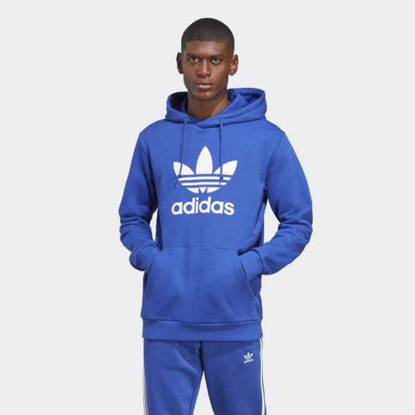 Sweat-shirt à capuche Adicolor Classics Trefoil - Bleu adidas | adidas  France