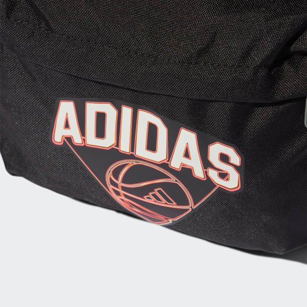 Black Hoops Backpack