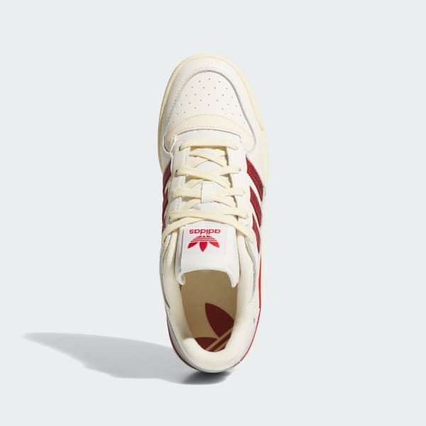 White Forum Low CL Shoes