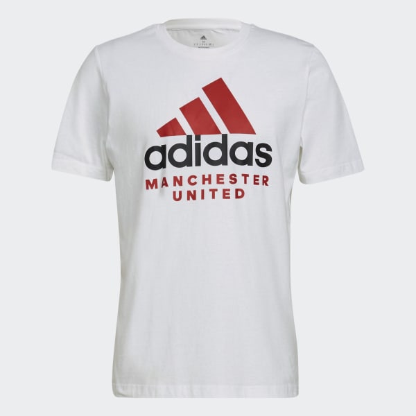 Bianco T-shirt DNA Graphic Manchester United FC NQ230