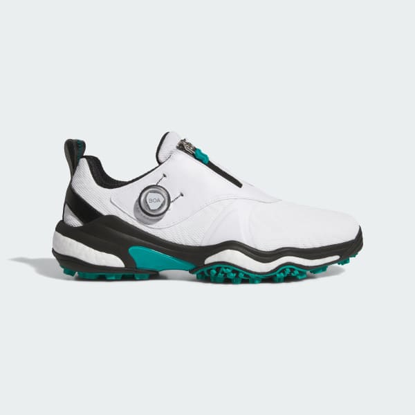 White Codechaos Boa 25 Spikeless Golf Shoes