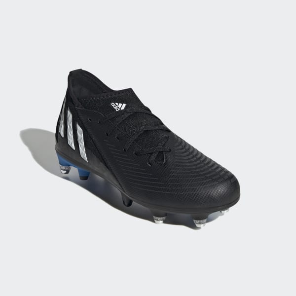 soft ground black football boots