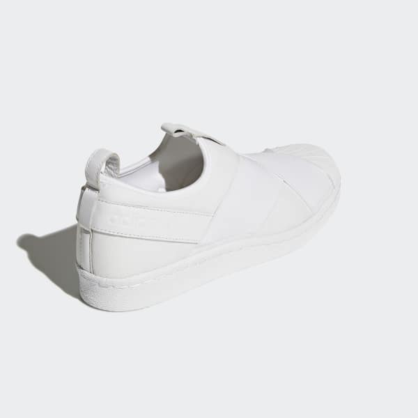 adidas slip on blancas