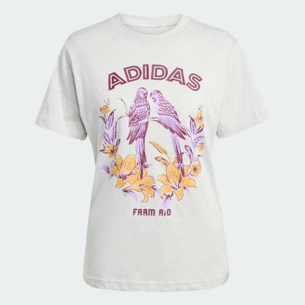 sedá Tričko adidas X FARM Graphic Tee 2