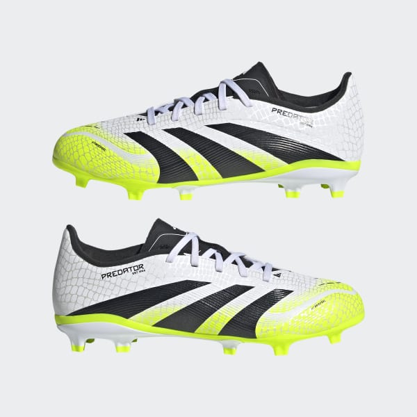 adidas Predator League Firm/Multi-Ground Boots Kids - White | Free