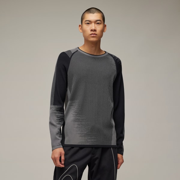 adidas Y-3 Logo Knit Sweater - Black | Men's Lifestyle | adidas US