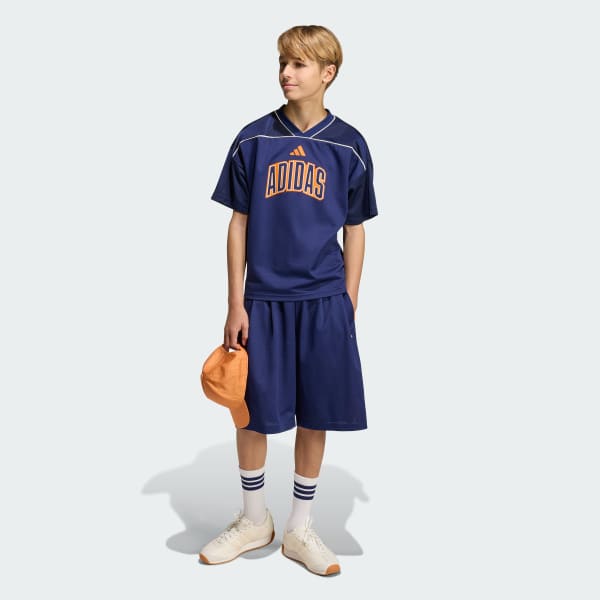 Blue Stadium Mesh Short