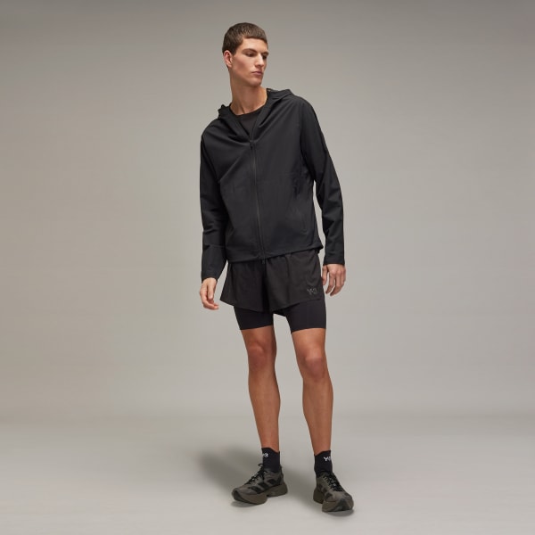 Black Y-3 Running Jacket