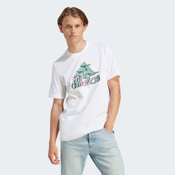 Vit adidas Sportswear Augmented T-Shirt