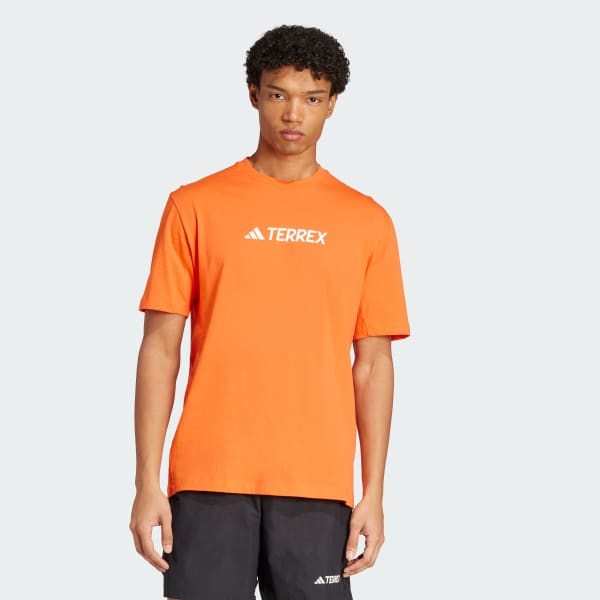 Oransje Terrex Classic Logo T-skjorte