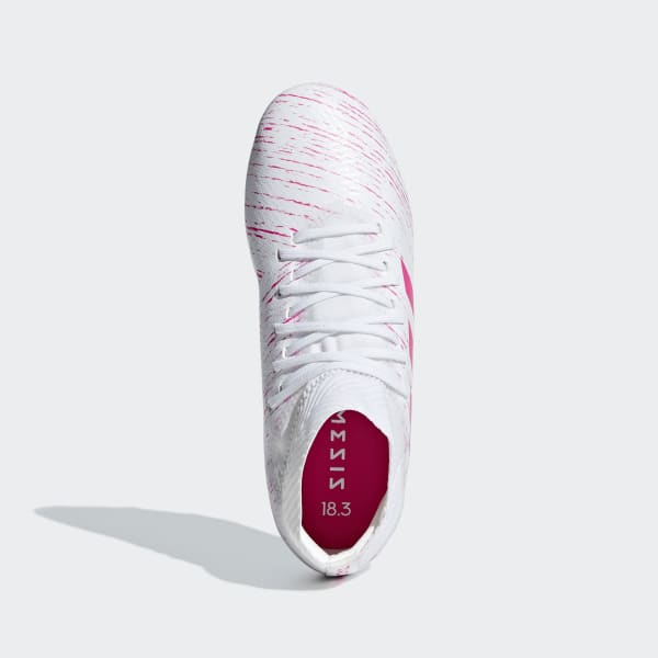 nemeziz 18.3 pink and white