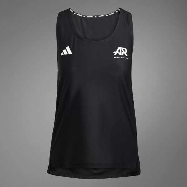 adidas Runners CLIMACOOL Singlet - Black | adidas Finland
