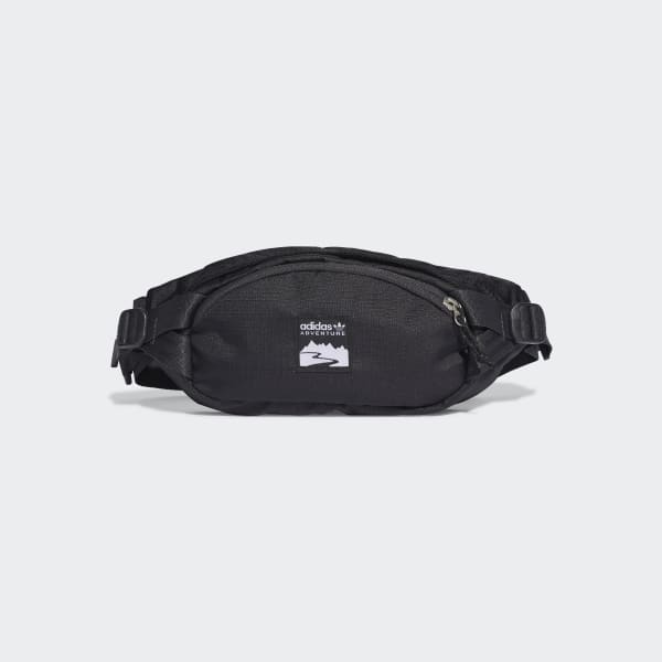 Black adidas Adventure Waist Bag Small