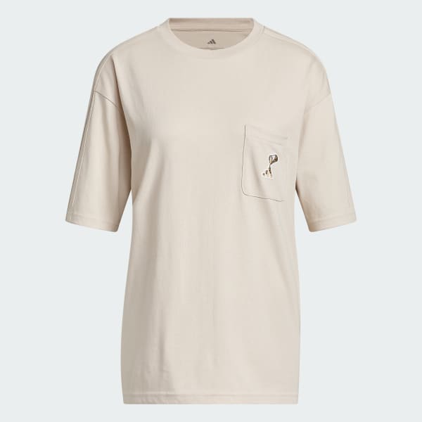 Beige SUMMER DRINK GRAPHIC T-SHIRT 2