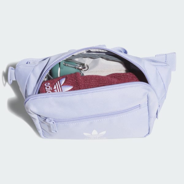 Adidas fanny pack purple hot sale