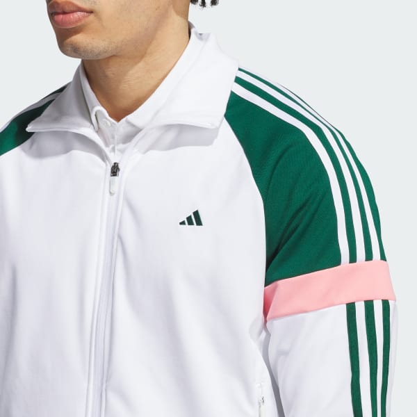 Adidas golf track jacket best sale