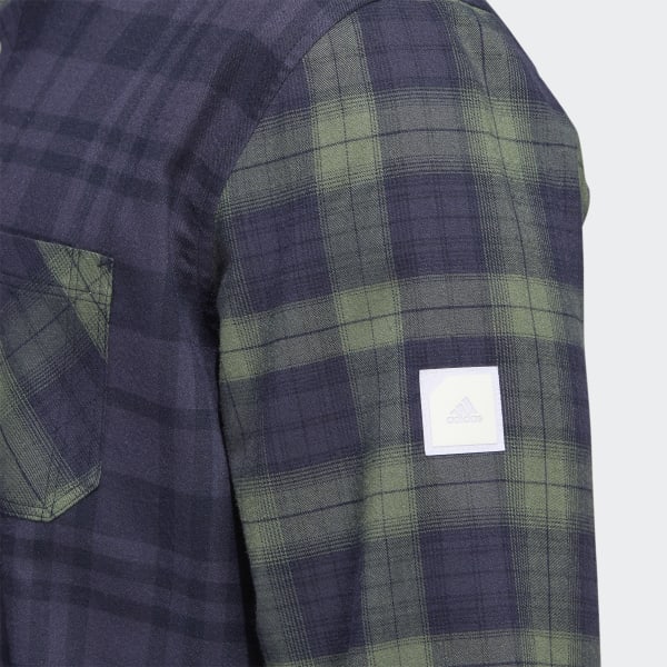 Blauw Adicross Flanellen Overhemd P9893