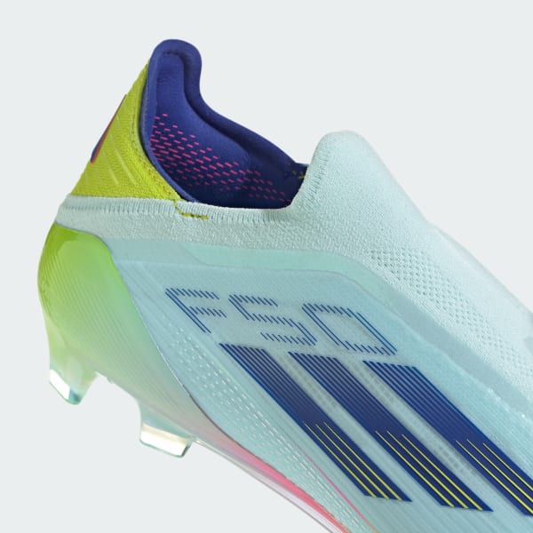 Adidas blue laceless boots shop