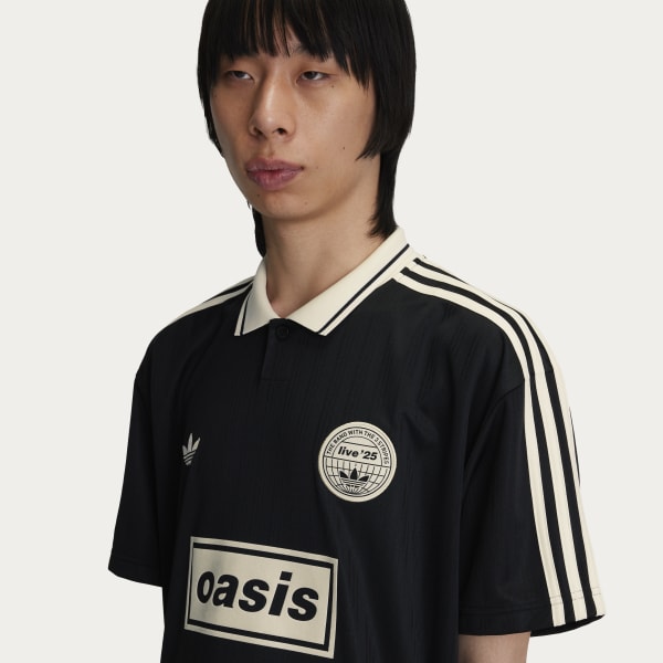 adidas TOUR JACQUARD JERSEY - Black | Free Shipping with