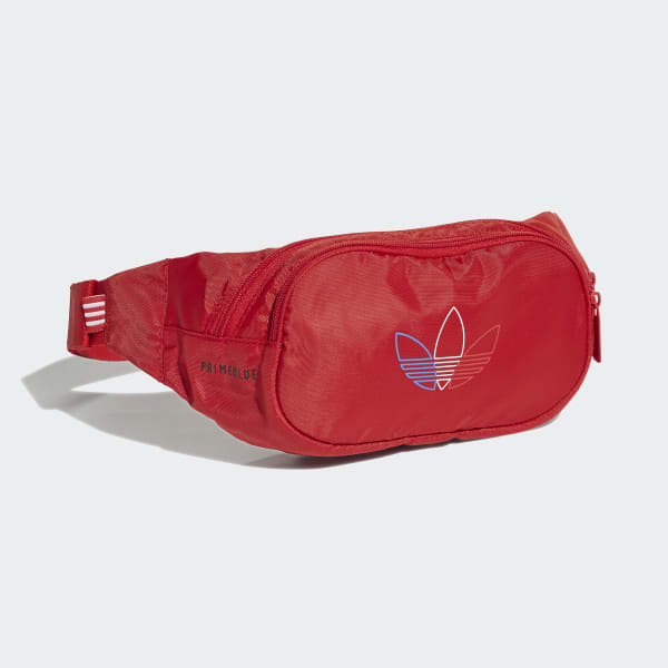 adidas Adicolor Primeblue Waist Bag - Red | Unisex Lifestyle | adidas US