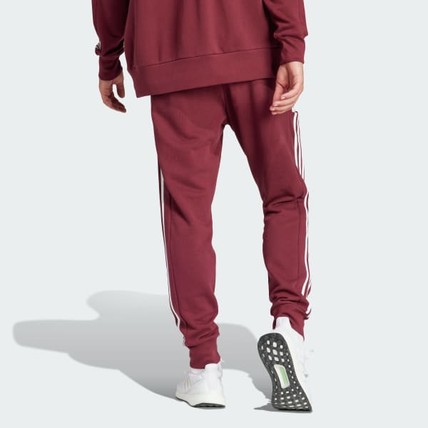 Essentials French Terry Tapered Cuff 3 Stripes Broek