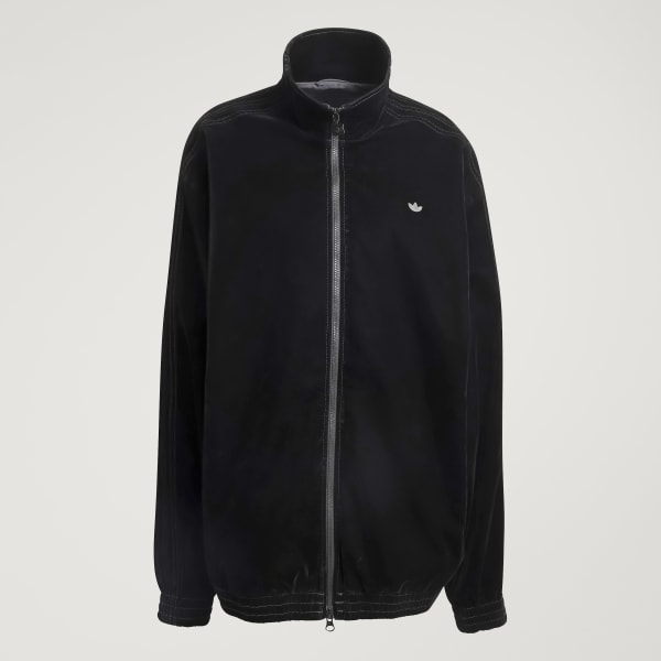 Czerń Bluza dresowa Brushed Twill Oversized Firebird