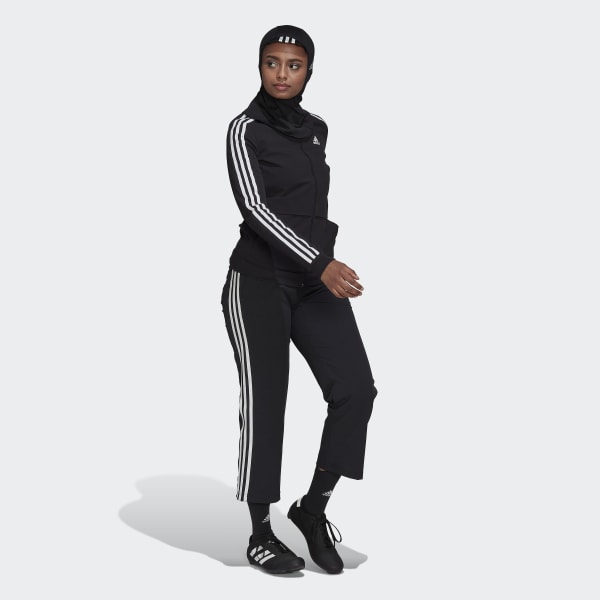Zwart The Cycling Hijab N3973
