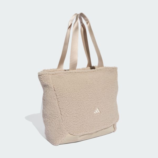 Beige Classic Winterized Tote Tas