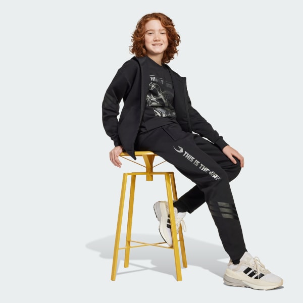 Hitam TEE GRAFIS ADIDAS STAR WARS MANDALORIAN