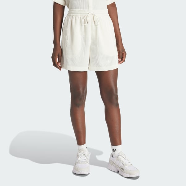 Blanco Shorts Tejidos