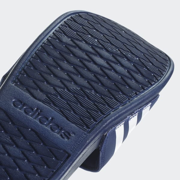 Men's Dark Blue & White adilette Comfort Slides | adidas US سواروفسكي