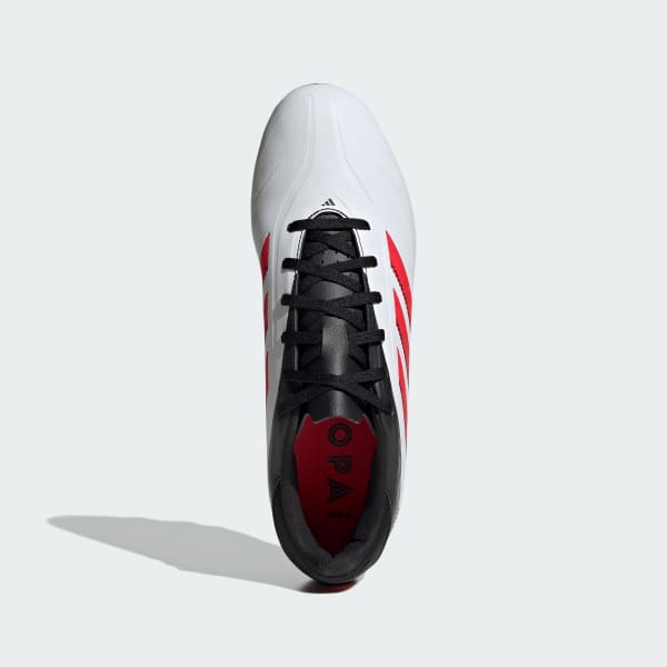 White Copa Pure 3 Club Firm/Multi-Ground Boots