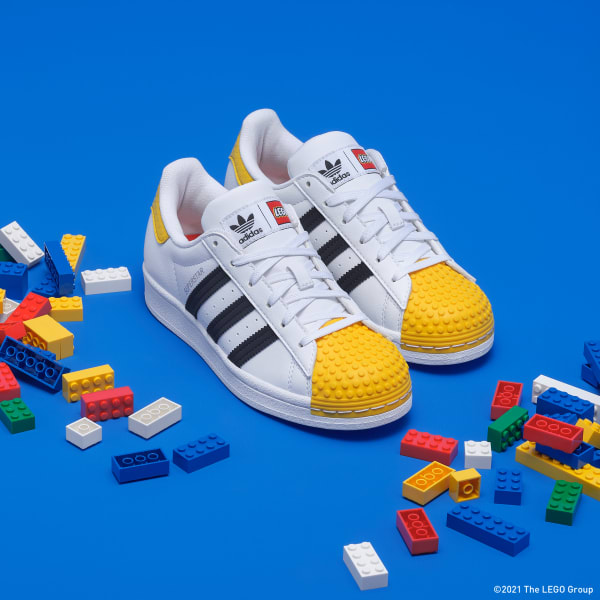 adidas Superstar x LEGOÂ® Shoes - White
