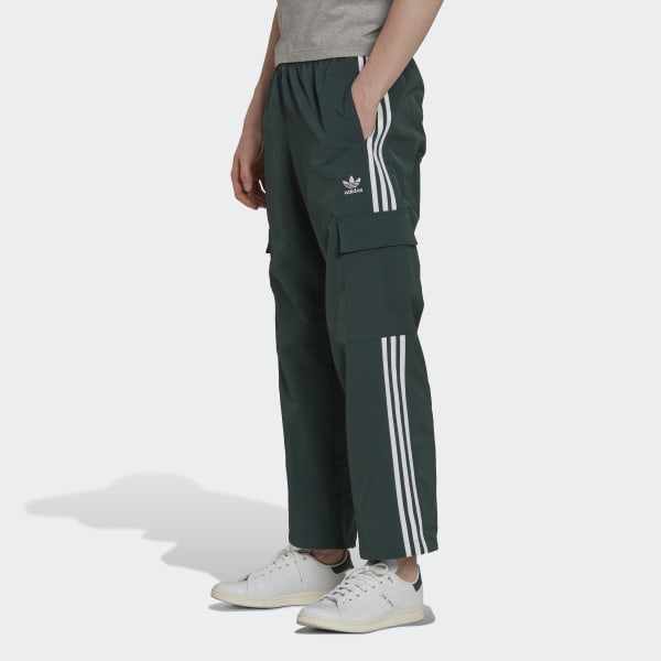 Zielony Adicolor 3-Stripes Cargo Pants