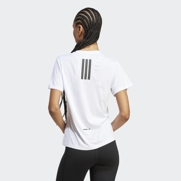 Tシャツ・カットソー adidas アディダス Les Mills グラフィック 半袖Tシャツ - ホワイト